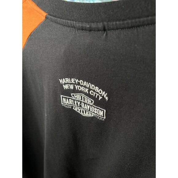 Harley Davidson Big Logo New York City Longsleeve Shirt XL - Picture 4 of 7
